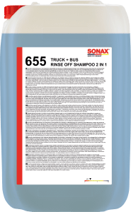 SONAX CHAMPÚ LIGERAMENTE ÁCIDO CON ESCURRIMIENTO PARA SECADO SIN MANCHAS EN AUTOBUSES - SONAX original VRM Motorsports
