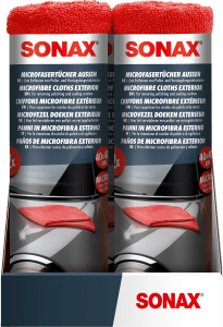 SONAX PAÉO ESPONJOSO DE MICROFIBRAS DE ALTA CALIDAD PARA ELIMINAR RESIDUOS - SONAX original VRM Motorsports