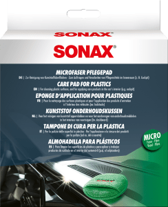SONAX ALMOHADILLA PARA PLASTICOS LIMPIEZA PROFUNDA EN TODAS LAS SUPERFICIES - SONAX original VRM Motorsports
