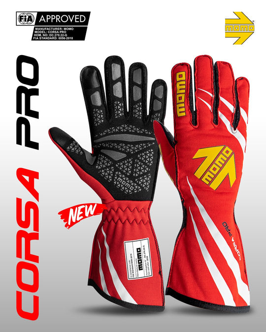 Sparco Guantes Corsa Pro Rojo 11 - Sparco original VRM Motorsports imagen 1