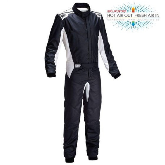 OMP TRAJE DE CARRERAS ONE-S FIA 8856-2018 NEGRO TALLA 46 - OMP original VRM Motorsports imagen 1
