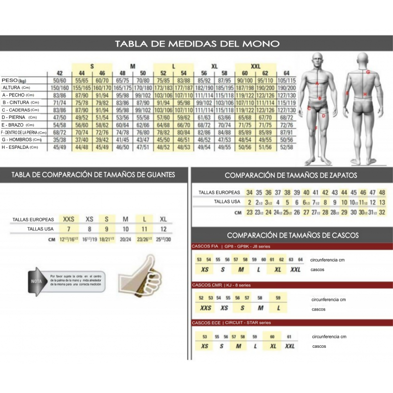 GUANTES OMP KART KS-2R NEGRO TALLA L - OMP original VRM Motorsports imagen 2