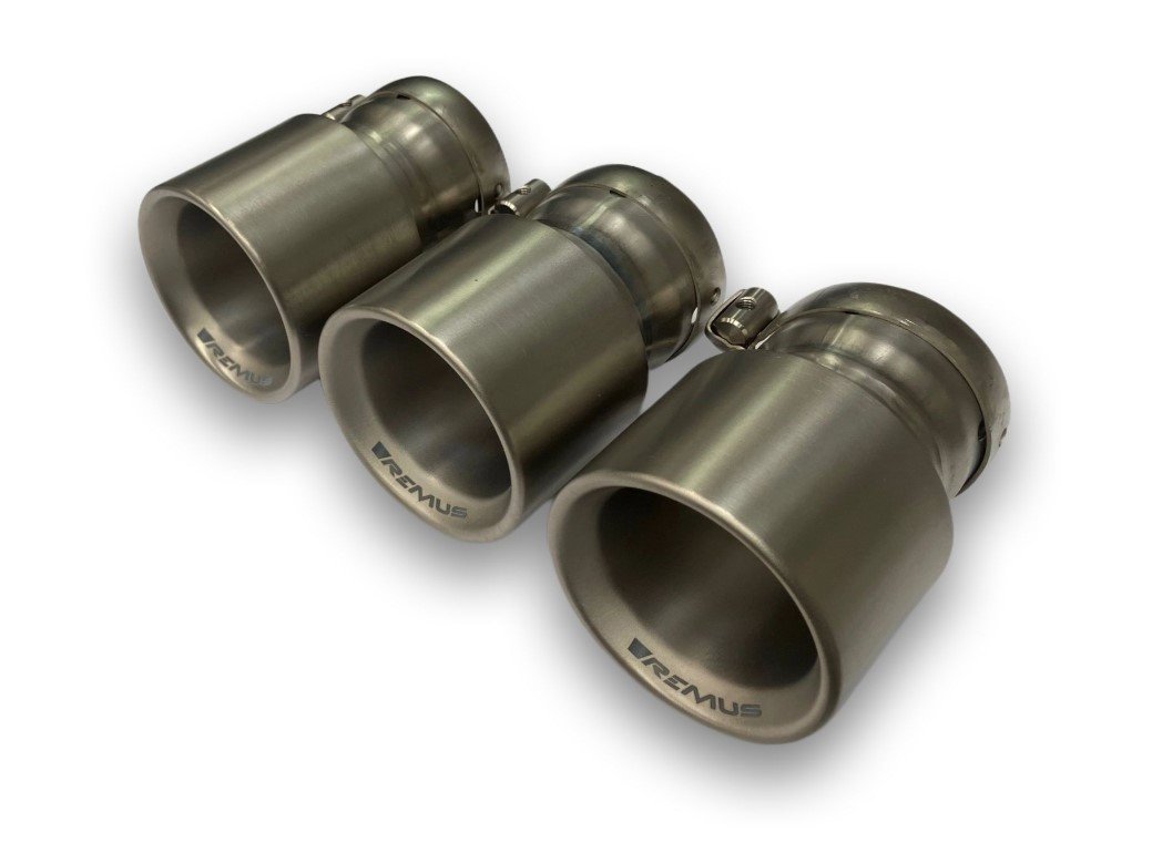Set De 3 Colas REMUS Titanio 100Mm REMUS | VRM Motorsports