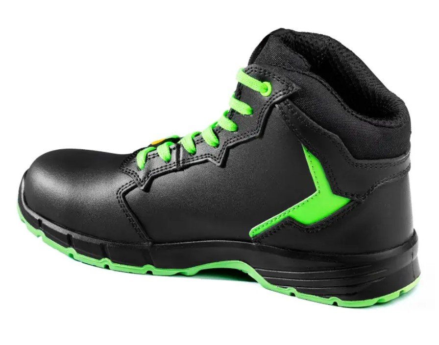 Zapato Seguridad Sparco Targa-H Willy S3S Esd Negro/Verde Talla 44 - Sparco original VRM Motorsports imagen 2