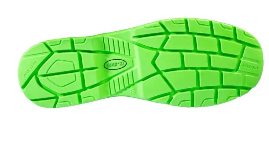 Zapato Seguridad Sparco Targa-H Willy S3S Esd Negro/Verde Talla 43 - Sparco original VRM Motorsports imagen 1
