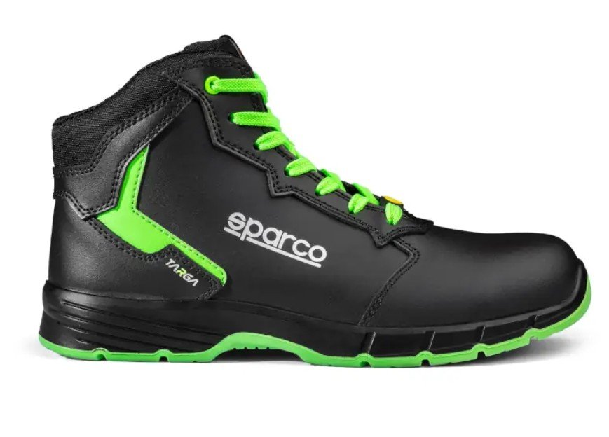 Zapato Seguridad Sparco Targa-H Willy S3S Esd Negro/Verde Talla 42 - Sparco original VRM Motorsports imagen 3
