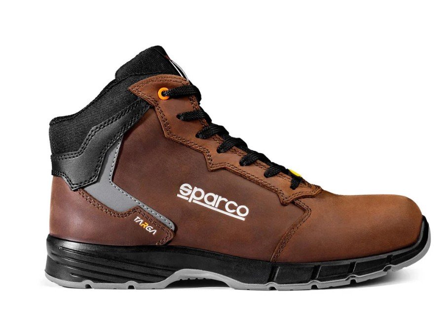 Zapato Seguridad Sparco Targa-H Vic S3S Esd Marron Talla 44 - Sparco original VRM Motorsports imagen 4