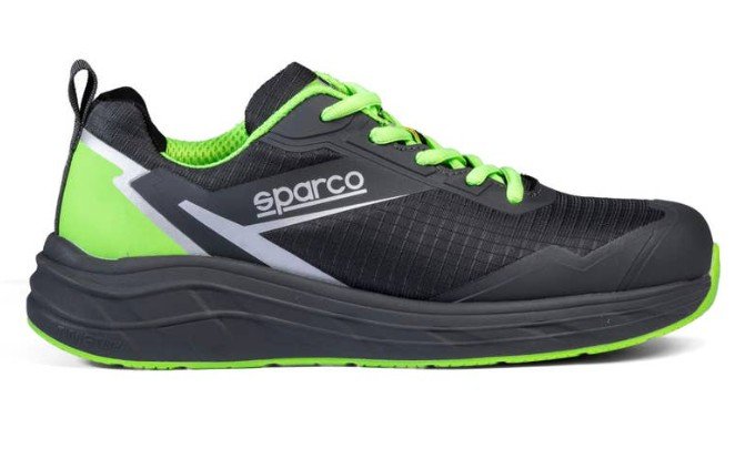 Zapato Seguridad Sparco Impulse Lucas S3S Gris/Verde Talla 41 - Sparco original VRM Motorsports imagen 2