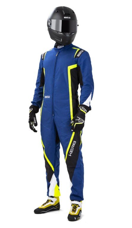Sparco Mono K44 Kerb Azul/Negro/Amarillo/Wht Talla Xl - Sparco original VRM Motorsports imagen 8