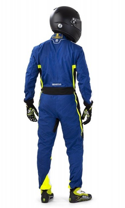 Sparco Mono K44 Kerb Azul/Negro/Amarillo/Wht Talla Xs - Sparco original VRM Motorsports imagen 7
