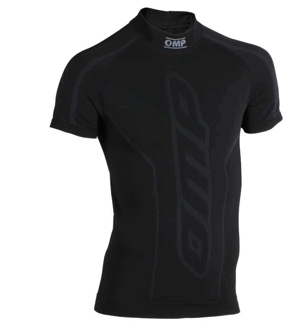 CAMISETA OMP MANGA CORTA NEGRO TALLA XL/XXL - OMP original VRM Motorsports imagen 1