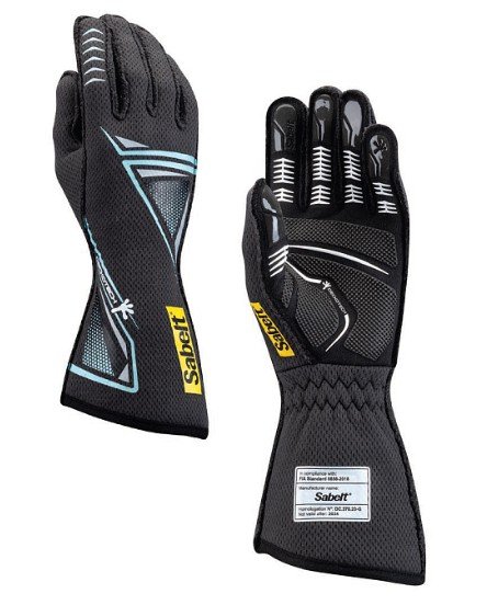 Sparco Guantes Sabelt Hero Tg-11 Gris Gekotech Talla 12 - Sparco original VRM Motorsports imagen 4