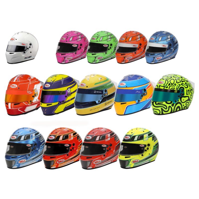 Sparco Casco Bell Kc7-Cmr Champion Antracita/Rojo Talla 57 Cmr2016 - Sparco original VRM Motorsports imagen 2