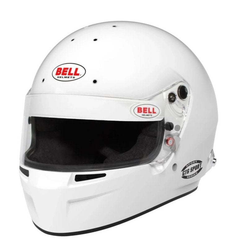 Sparco Casco Bell Gt6 Sport Blanco Talla S(57-58) Fia8859-2024 - Sparco original VRM Motorsports imagen 2