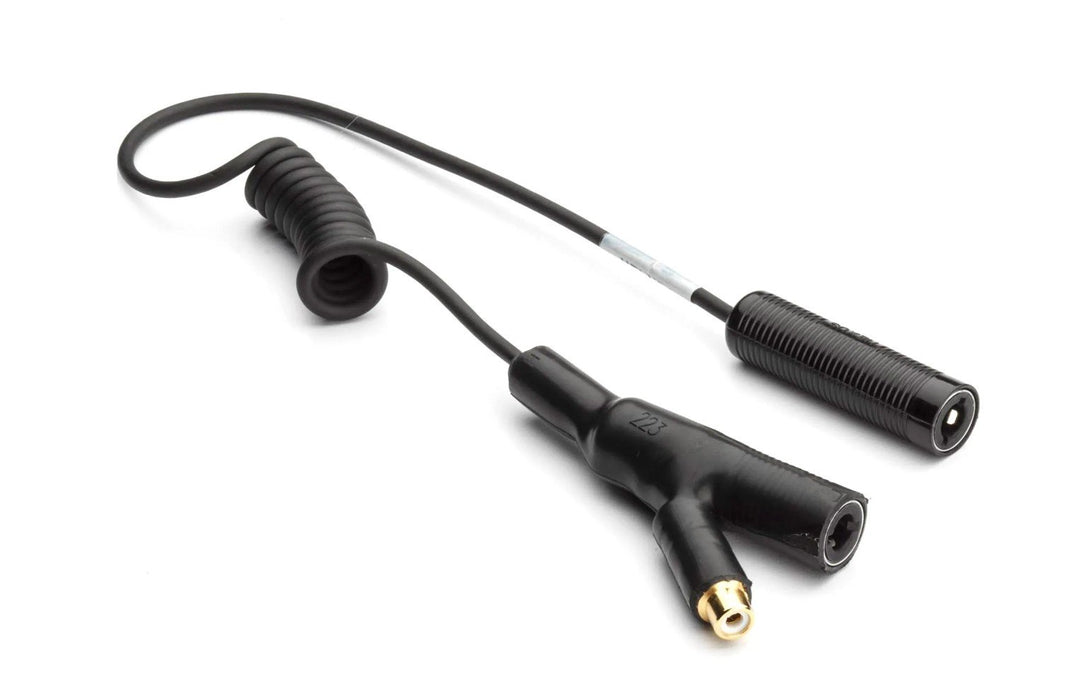 Sparco Adaptador Cableado Cruzado - Hembra 4 Pin Std+Rca : Hembra 4 Pin Std - L_15Cm - Cable Enrollado - Sparco original VRM Motorsports imagen 1