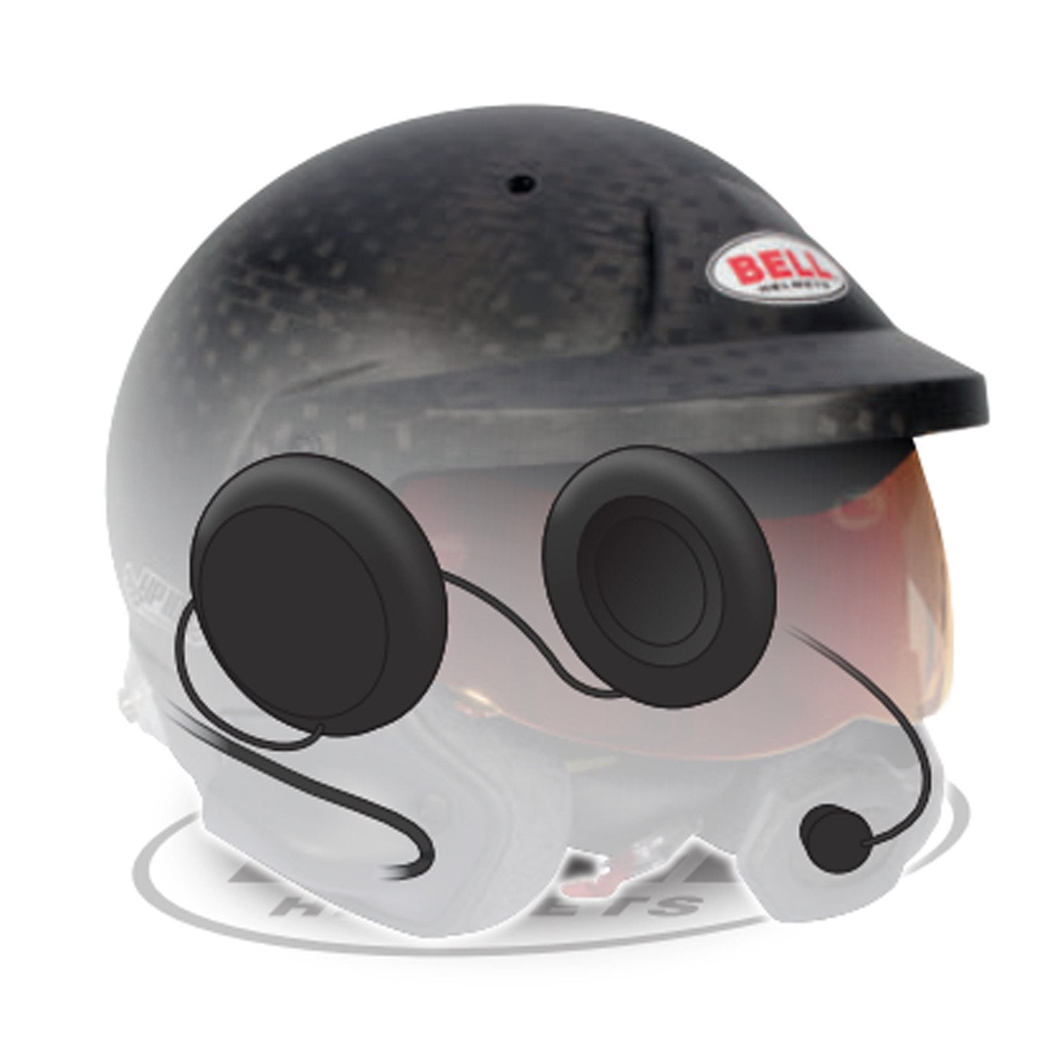 Sparco Rhk/Ff - Kit Casco Radio Ww Para Bell Rally Serie 10 - Sparco original VRM Motorsports imagen 1