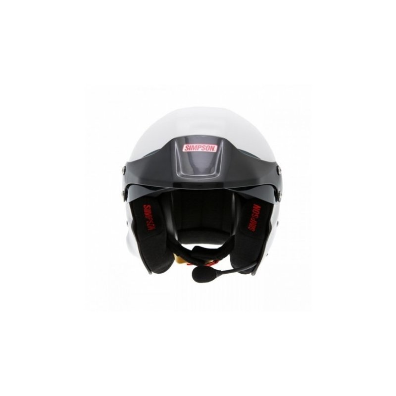 Sparco Casco Rally Blanco Talla Xs Hans (Visera Blanca) - Sparco original VRM Motorsports imagen 4