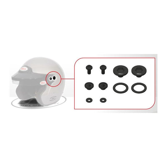 Kit Tornillos- Hcb Hp10/Mag-10 Rally Casco Bell - Bell | VRM Motorsports