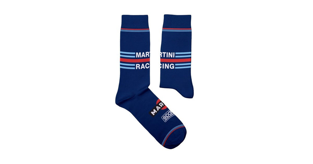 Calcetines Sparco Martini R Iconico 2 Azul Talla 36/40 - Sparco original VRM Motorsports imagen 3