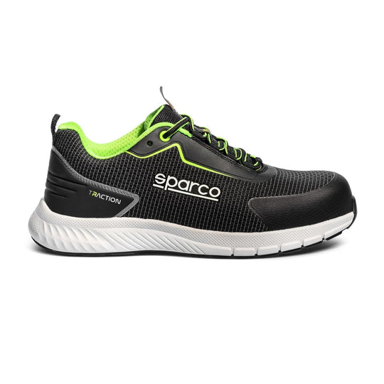 Sparco Zapato Seguridad Traction Yuki Negro/Lima Talla 38 - Sparco original VRM Motorsports imagen 1