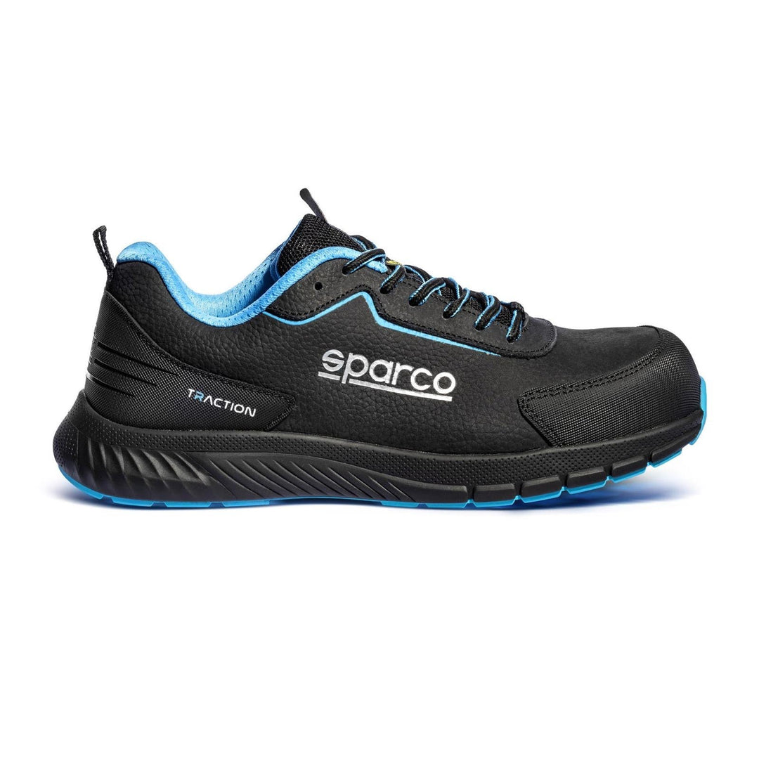 Sparco Zapato Seguridad Traction Takuma Negro/Celeste Talla 45 - Sparco original VRM Motorsports imagen 1