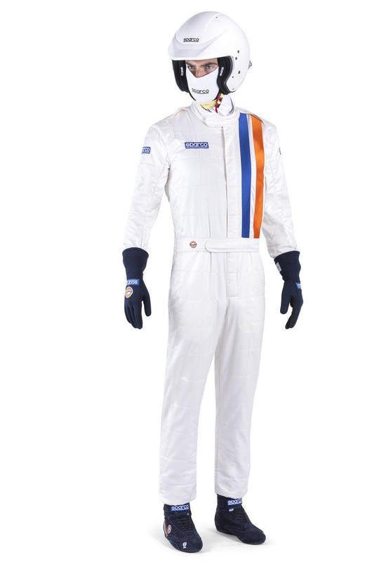Sparco Replica De Traje De Carreras Gulf Blanco Talla 50 - Sparco original VRM Motorsports imagen 1