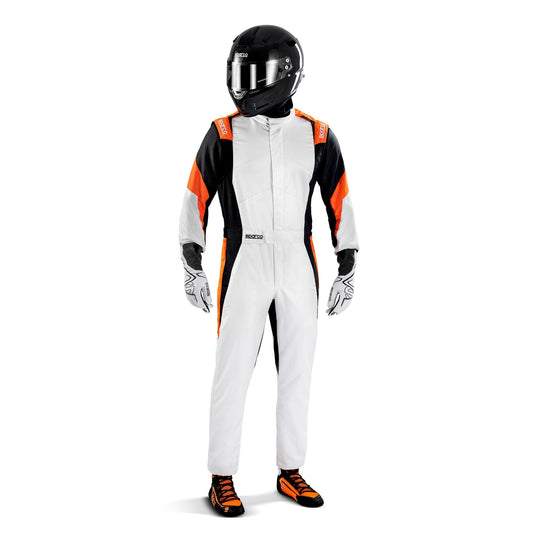 Traje Sparco R567 Blanco/Naranja Talla 52 - Sparco original VRM Motorsports imagen 3
