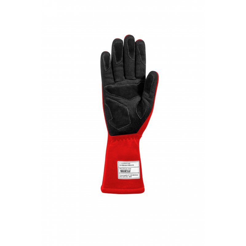 Guantes Land Sparco 2025 Talla 06 Rojo - Sparco original VRM Motorsports imagen 2