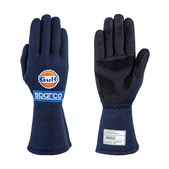Guantes Sparco Land 2025 Gulf Azul Marino Talla 12 - Sparco original VRM Motorsports imagen 2