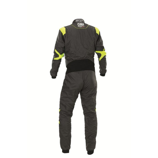 OMP TRAJE CARRERAS ONE EVO AIR FIA 8856-2018 GRIS HIERRO/AMARILLO FLUOR TALLA 64 - OMP original VRM Motorsports imagen 2
