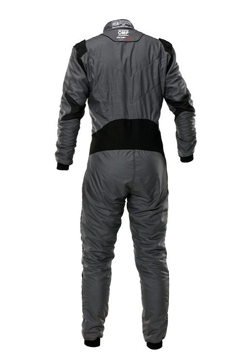 OMP TRAJE CARRERAS ONE EVO AIR FIA 8856-2018 GRIS MEDIO/NEGRO TALLA 62 - OMP original VRM Motorsports imagen 2