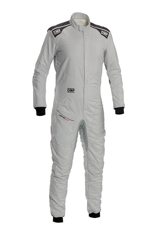 OMP TRAJE CARRERAS ONE EVO AIR FIA 8856-2018 PLATA/GRIS HIERRO TALLA 54 - OMP original VRM Motorsports imagen 2