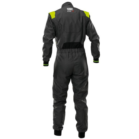TRAJE KARTING OMP KS-4 MY2026 ANTRACITA/AMARILLO FLUOR TALLA S - OMP original VRM Motorsports imagen 2