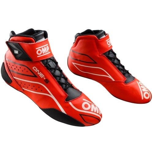 BOTINES OMP ONE-S FIA 8856-2018/SFI ROJO TALLA 42 - OMP original VRM Motorsports imagen 1