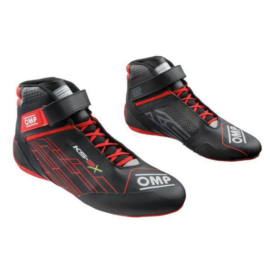 OMP KS-2X BOTINES KARTING FIA 8877-2022 NEGRO/ROJO TALLA 47 - OMP original VRM Motorsports imagen 1