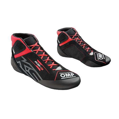 BOTINES OMP KARTING KS-3 MY2026 NEGRO/ROJO TALLA 40 - OMP original VRM Motorsports imagen 1