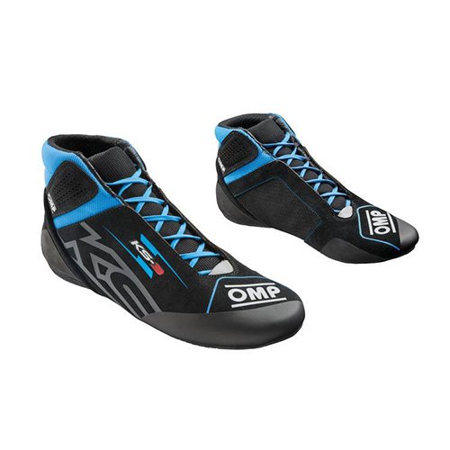 BOTINES OMP KARTING KS-3 MY2026 NEGRO/CIAN TALLA 46 - OMP original VRM Motorsports imagen 1