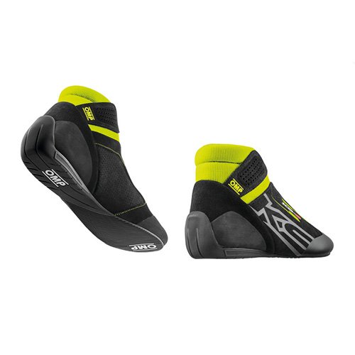 BOTINES OMP KARTING KS-3 MY2026 NEGRO/AMARILLO FLUOR TALLA 33 - OMP original VRM Motorsports imagen 2
