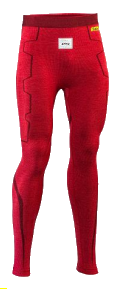 Sparco Ropa Interior FIA 8856-2018 Ui-601 Pantalón Rojo Bicolor - Sparco original VRM Motorsports imagen 1
