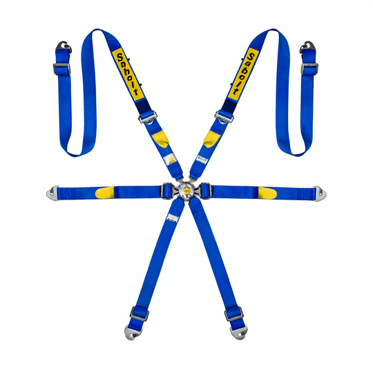 Sparco Arnes FIA Silver Enduro FIA 8853-2016 Azul - Sparco original VRM Motorsports imagen 1