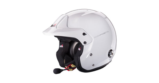 Sparco Casco Stilo Venti4 Trophy Composite Plus Blanco Fia8859-24 Sa2025 Hans Blanco Fia8858-10-Talla 55 - Sparco original VRM Motorsports imagen 1