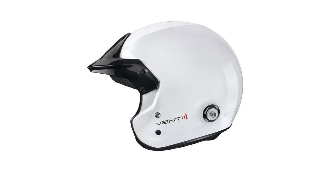 Sparco Casco Stilo Venti4 Trophy Composite Blanco Fia8859-24 Sa2025 Hans Blanco Fia8858-10-Talla 61 - Sparco original VRM Motorsports imagen 3