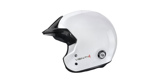 Sparco Casco Stilo Venti4 Trophy Composite Blanco Fia8859-24 Sa2025 Hans Blanco Fia8858-10-Talla 61 - Sparco original VRM Motorsports imagen 3