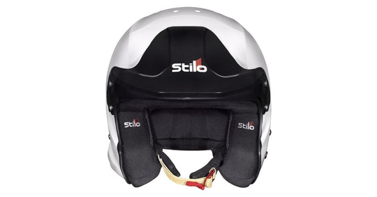 Sparco Casco Stilo Venti4 Trophy Composite Blanco Fia8859-24 Sa2025 Sin Clip Hans Blanco Fia8858-10-Talla 63 - Sparco original VRM Motorsports imagen 1