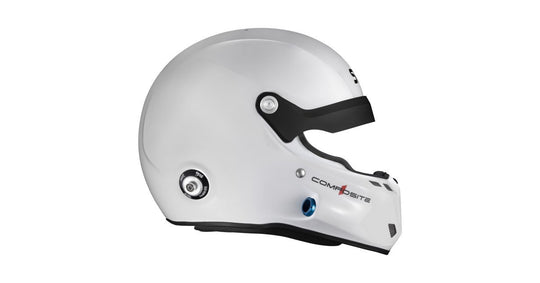 Sparco Casco Stilo St6R Composite-Wl Rally Blanco Fia8859-24 Sa2025 Hans Blanco Fia8858-10-Talla 57 - Sparco original VRM Motorsports imagen 5