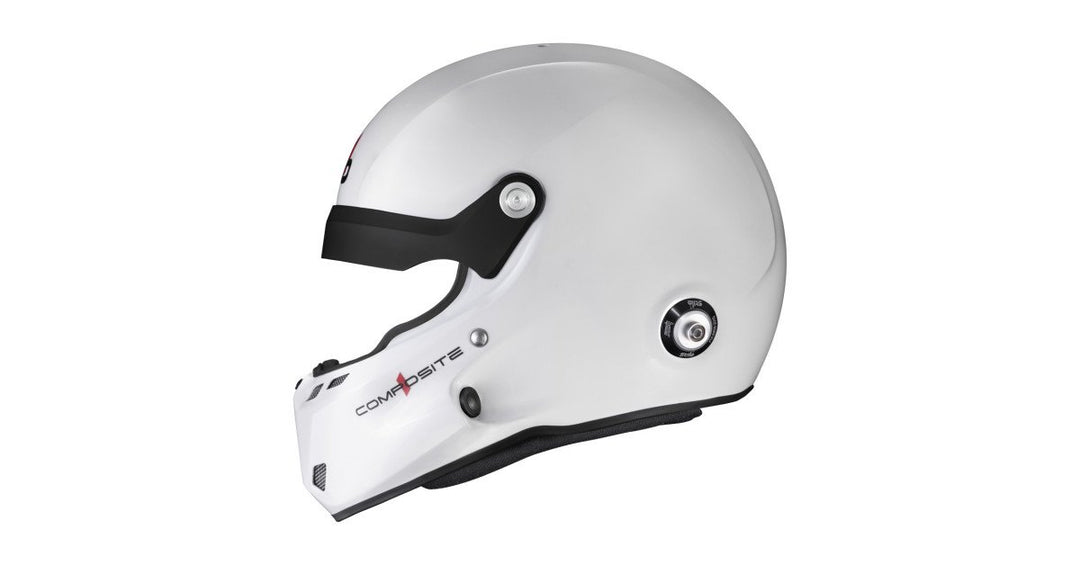 Sparco Casco Stilo St6R Composite-Wl Rally Blanco Fia8859-24 Sa2025 Hans Blanco Fia8858-10-Talla 58 - Sparco original VRM Motorsports imagen 4