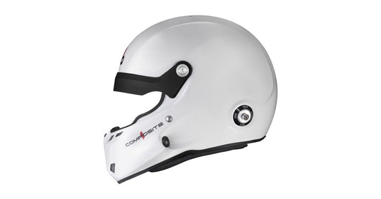 Sparco Casco Stilo St6R Composite-Wl Rally Blanco Fia8859-24 Sa2025 Hans Blanco Fia8858-10-Talla 59 - Sparco original VRM Motorsports imagen 4