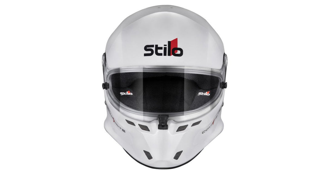 Sparco Casco Stilo St6F Composite Circuito Blanco Fia8859-24 Sa2025 Hans Blanco Fia8858-10-Talla 59 - Sparco original VRM Motorsports imagen 3