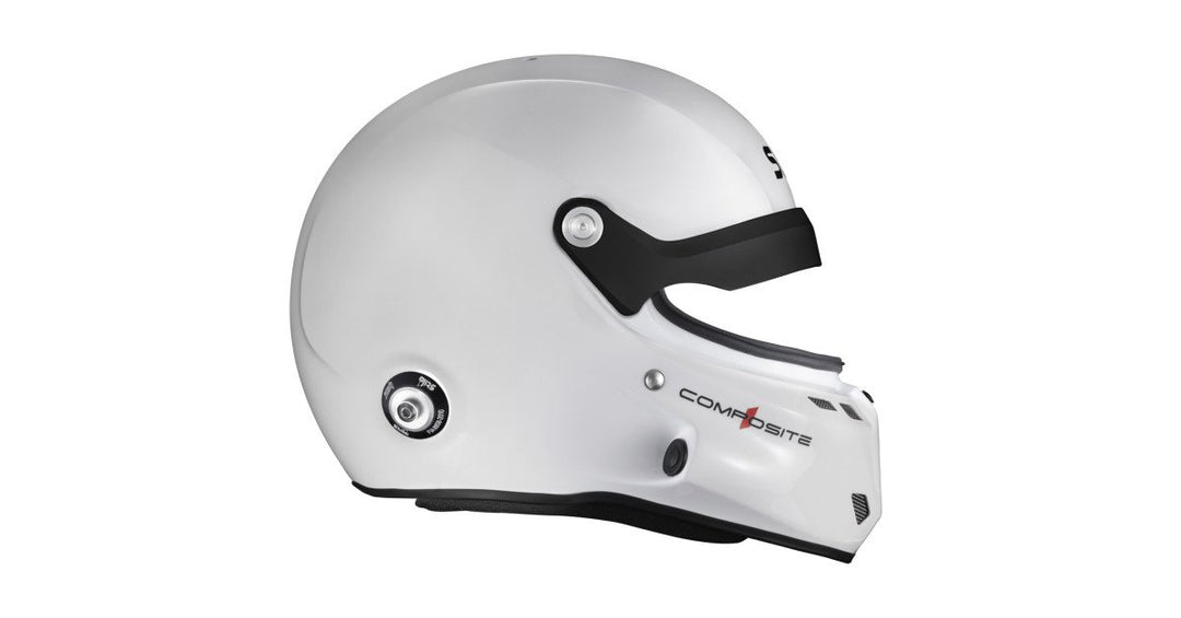Sparco Casco Stilo St6Gt Composite Circuito Blanco Fia8859-24 Sa2025 Hans Blanco Fia8858-10-Talla 63 - Sparco original VRM Motorsports imagen 4