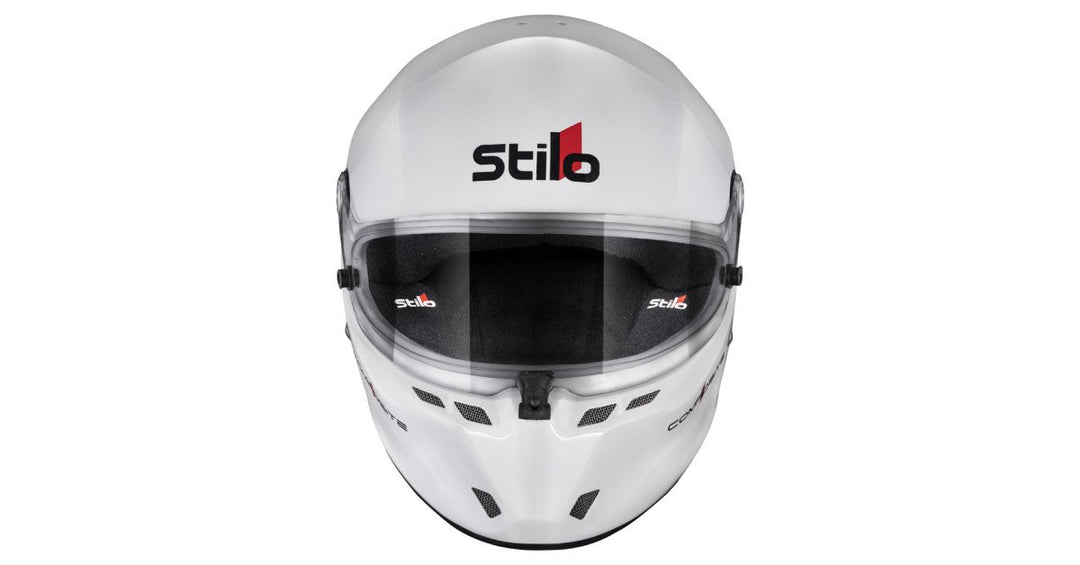 Sparco Casco Stilo St6Fn Composite Blanco Fia8859-24 Sa2025 Hans Blanco Fia8858-10-Talla 58 - Sparco original VRM Motorsports imagen 3